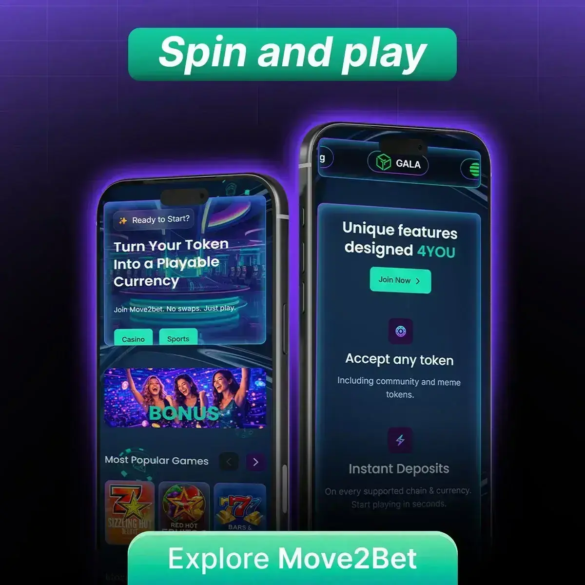 Move2Bet Screenshot 1